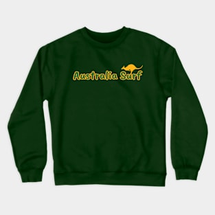 Australia Surf Gold & Green Crewneck Sweatshirt